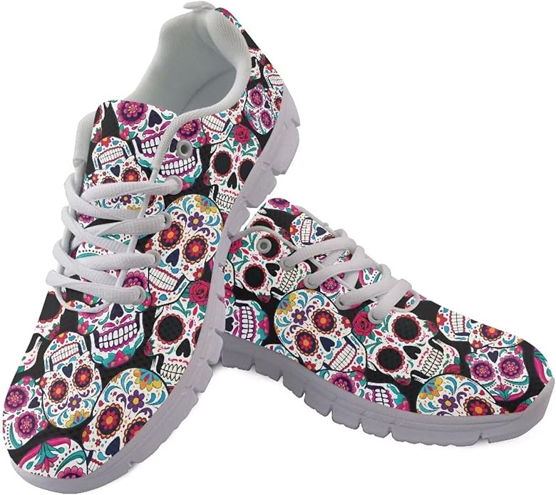 JUDENTIDOS - sugar skull sneakers womens