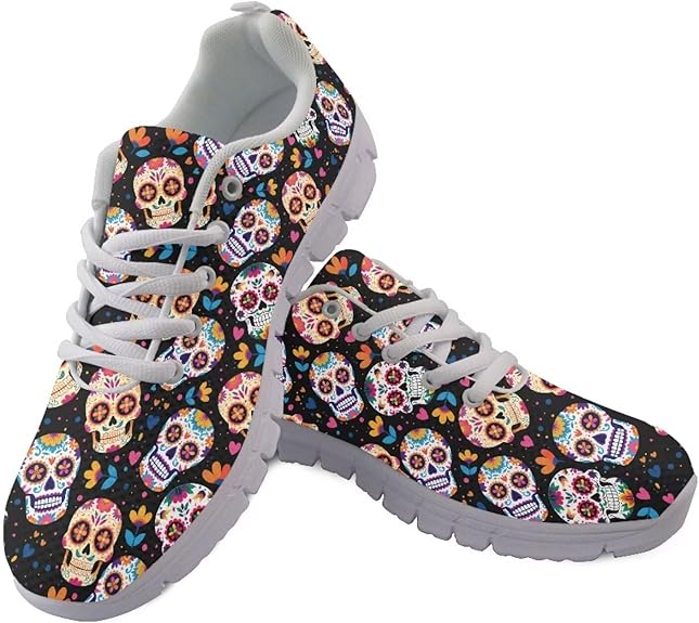 JUDENTIDOS - sugar skull sneakers womens