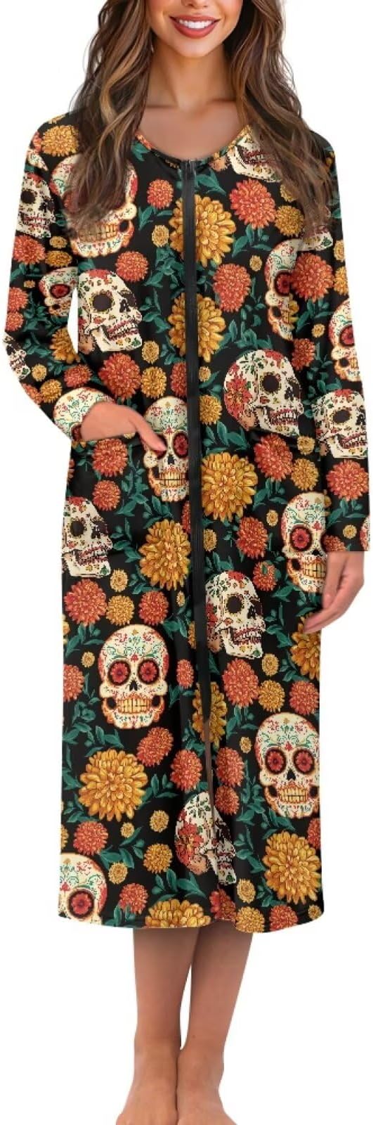 Talayituse - sugar skull coat womens