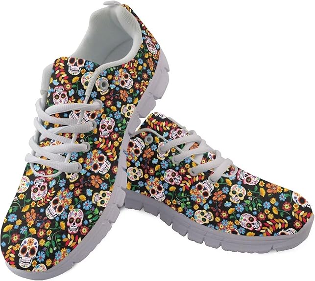 JUDENTIDOS - sugar skull sneakers womens