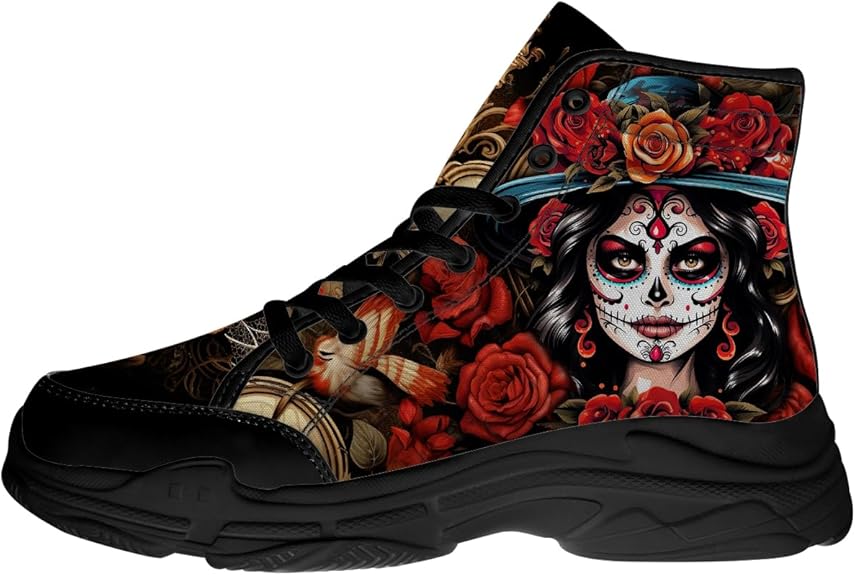 Generic - sugar skull sneakers womens