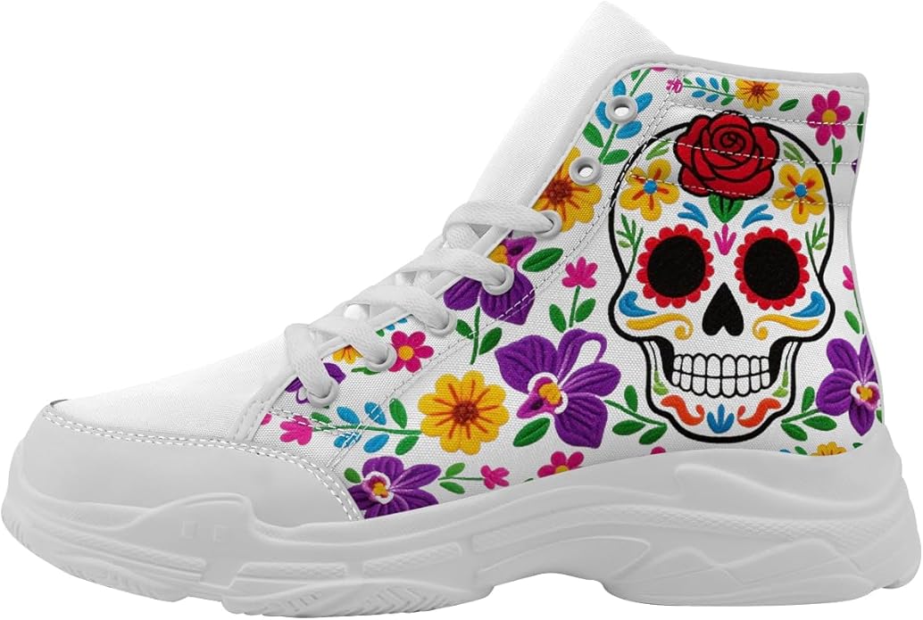 Generic - sugar skull sneakers womens