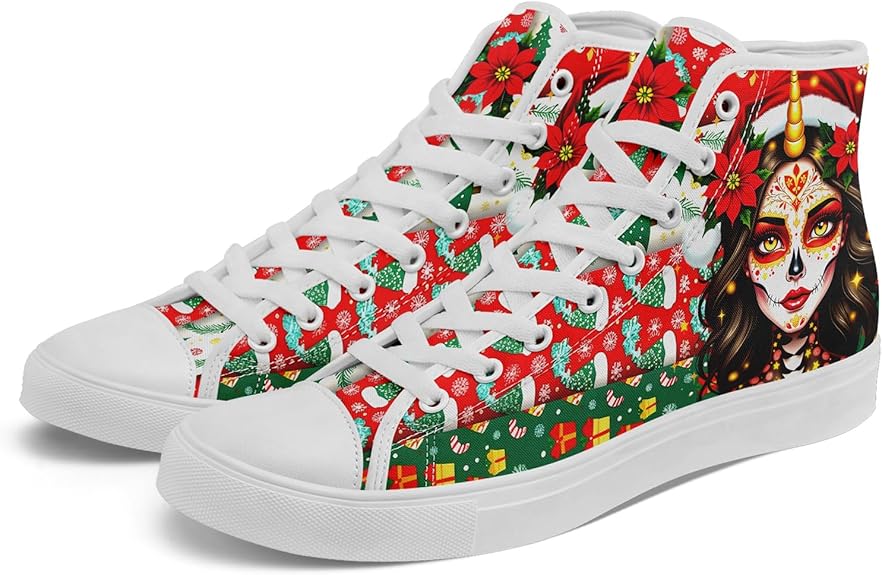 AWSOLE - sugar skull high tops