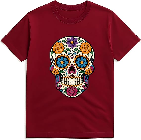 Threadly - sugar skull t-shirt womens