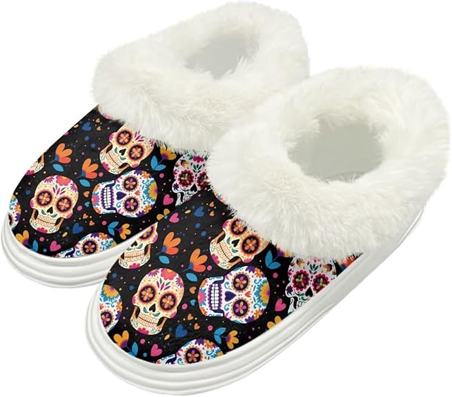 chaqlin - sugar skull boots for women