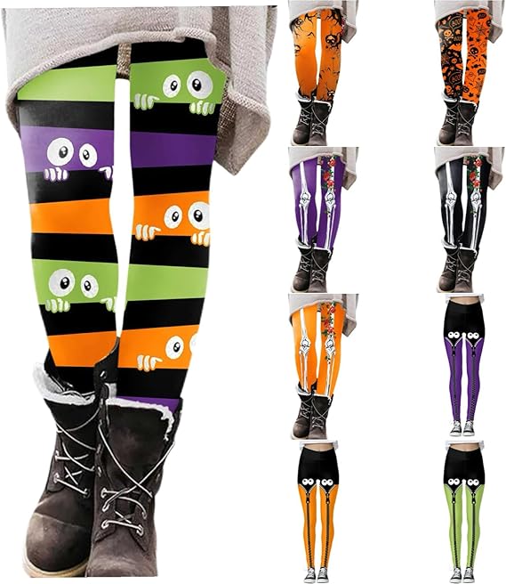 Generic - sugar skull leggings for women