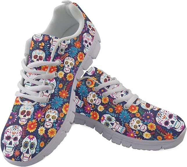 JUDENTIDOS - sugar skull sneakers womens