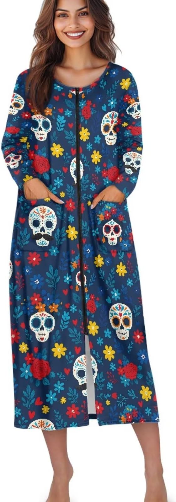 Suobstales - sugar skull coat womens
