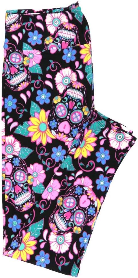Lularoe - sugar skull leggings for women