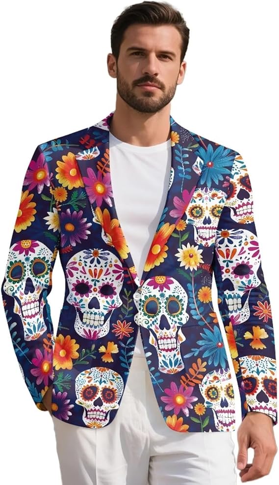 XYZCANDO - sugar skull coat womens