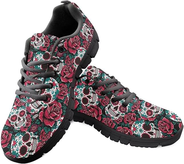 JUDENTIDOS - sugar skull sneakers womens