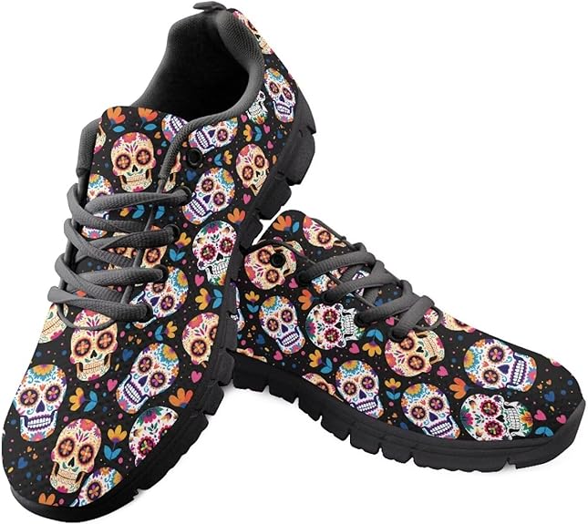 JUDENTIDOS - sugar skull sneakers womens