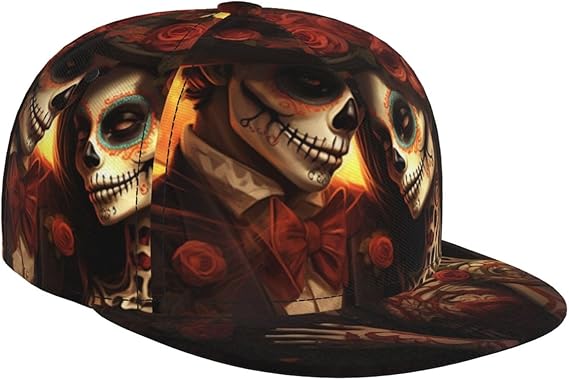 QANCOSI - sugar skull beanie