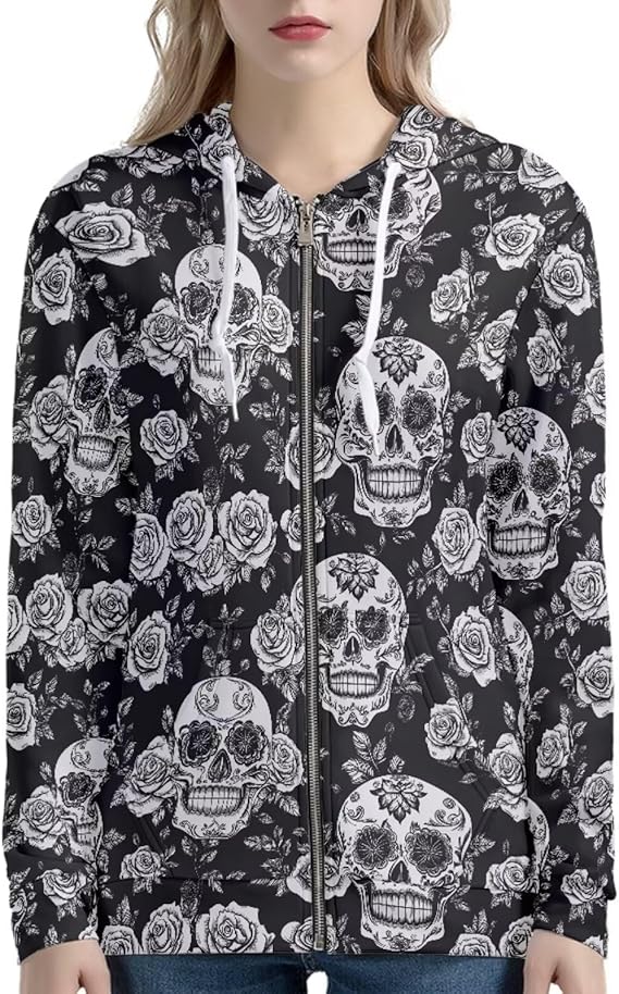 Jndtueit - sugar skull coat womens