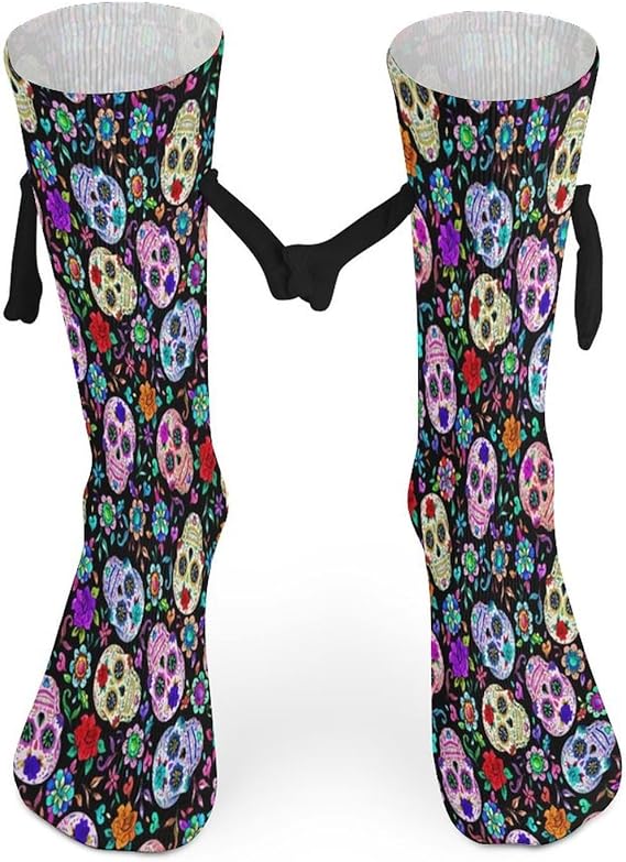 IRUOYA - sugar skull boots for women