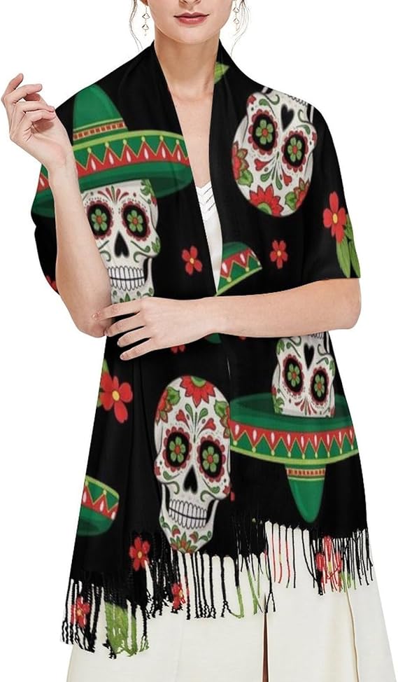 OPOZSDF - sugar skull coat womens