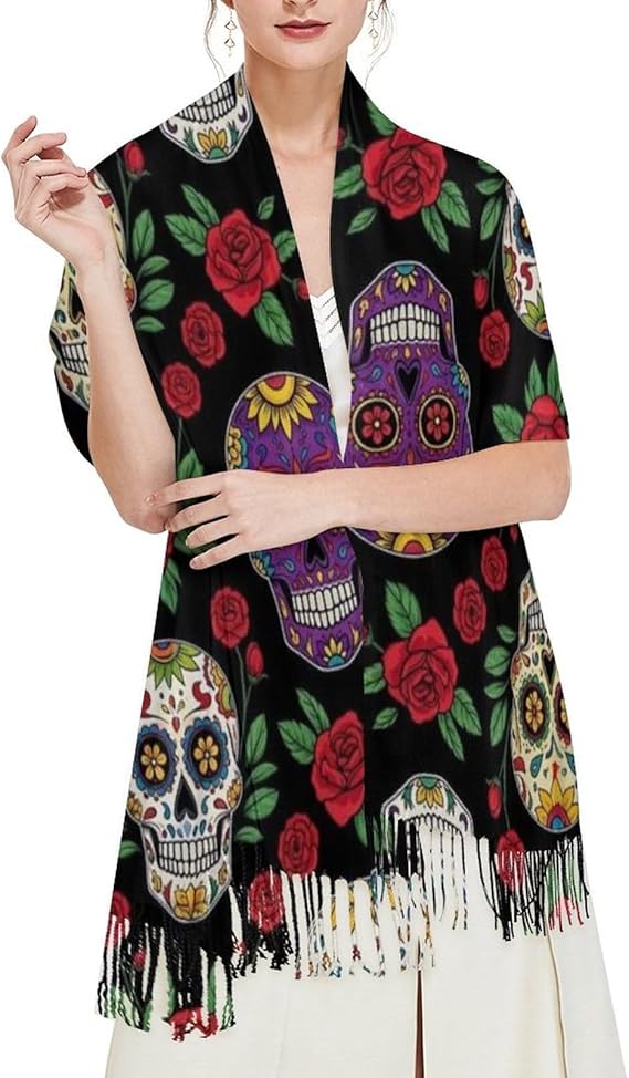 OPOZSDF - sugar skull winter gloves