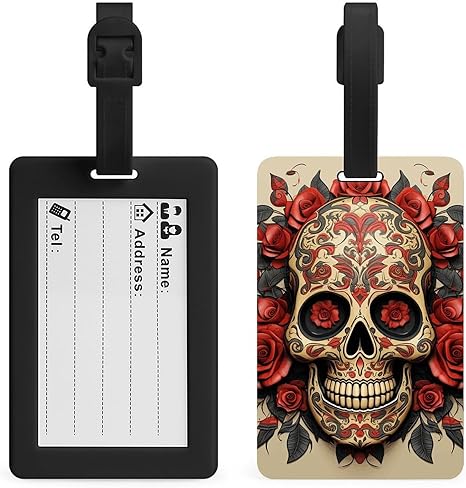LYHVSFJW - sugar skull luggage set