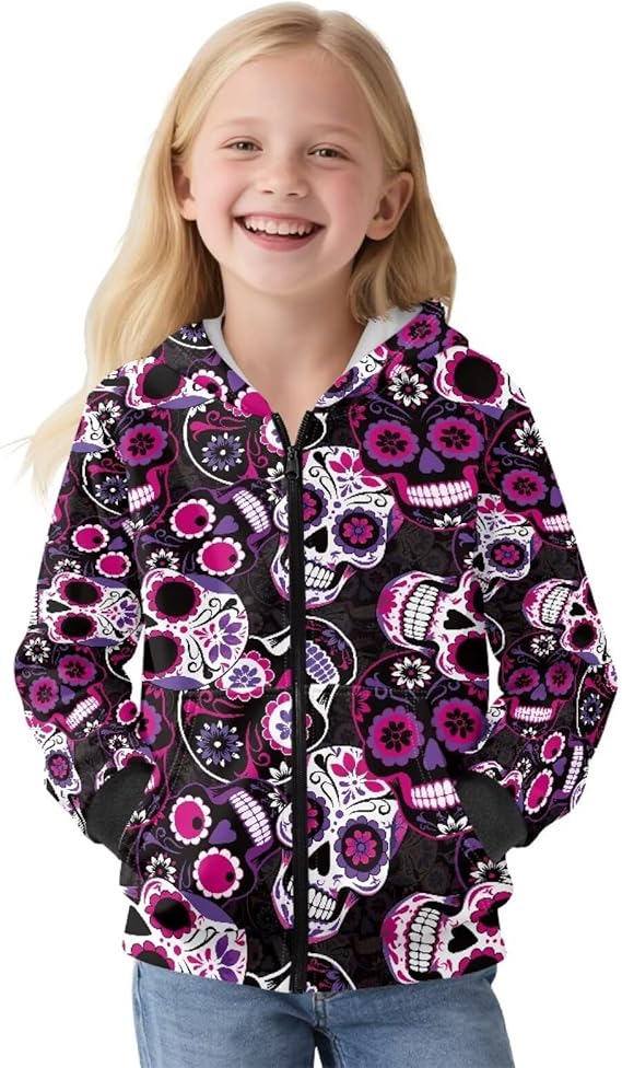 Bulopur - sugar skull winter gloves