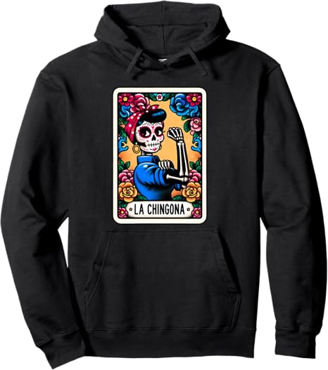 Day Of The Dead Dia De Los Muertos Catrina Woman. - sugar skull hoodie mens