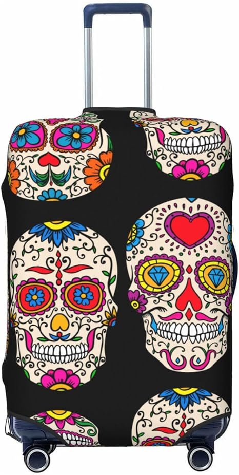 Salelf - sugar skull luggage set