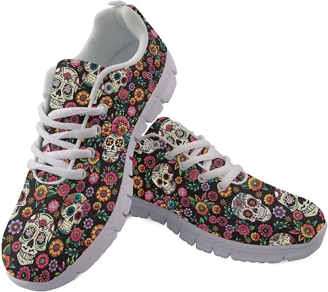 JUDENTIDOS - sugar skull sneakers womens