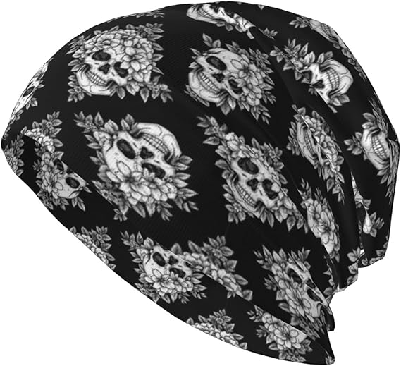 JZDACH - sugar skull winter gloves