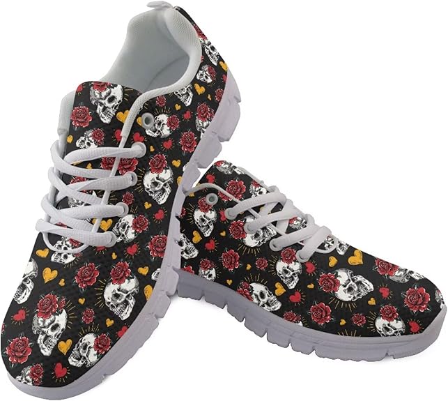 JUDENTIDOS - sugar skull sneakers womens