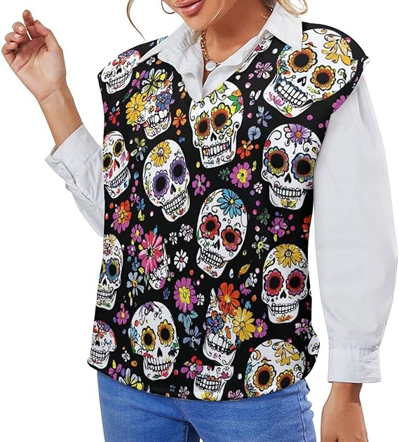 Generic - sugar skull boots for women