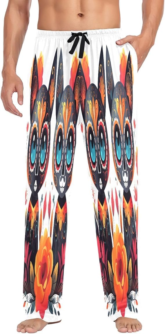 ALAZA - sugar skull pajamas womens