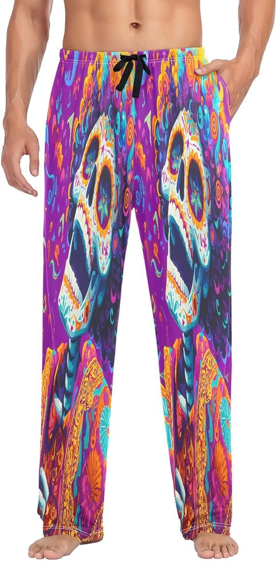 ALAZA - sugar skull pajamas womens