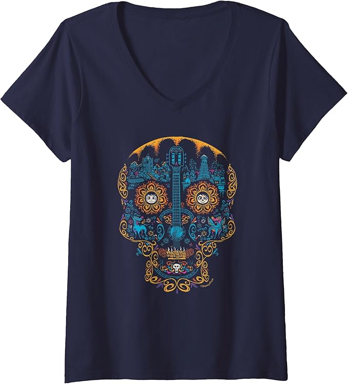 PIXAR - sugar skull t-shirt womens