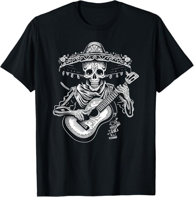 Day Of The Dead Sugar Skull Skeleton Ades.tshirt - sugar skull t-shirt womens