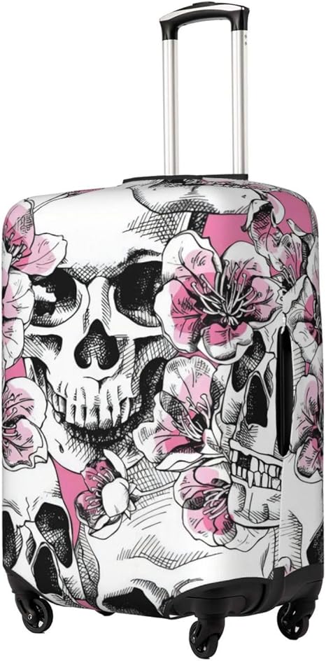 Liyix - sugar skull luggage set