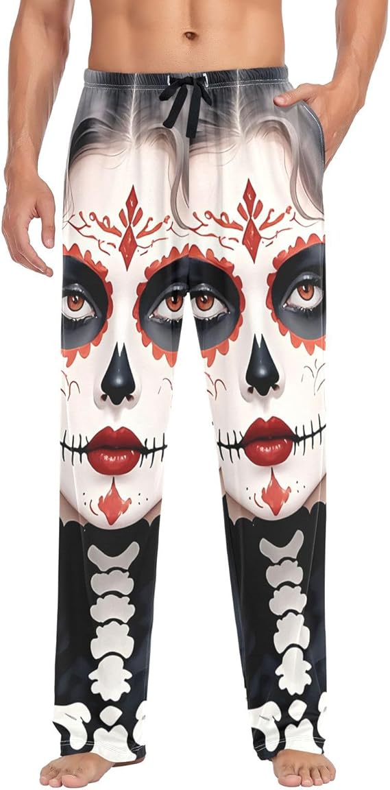 voucong - sugar skull pajamas womens