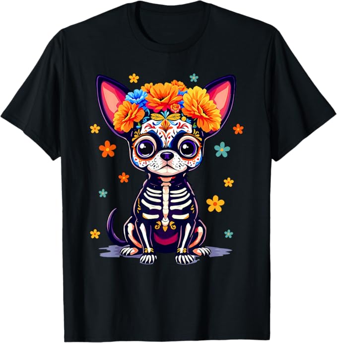 Day of the Dead Sugar Skull Women Men Apparel Co. - sugar skull t-shirt womens
