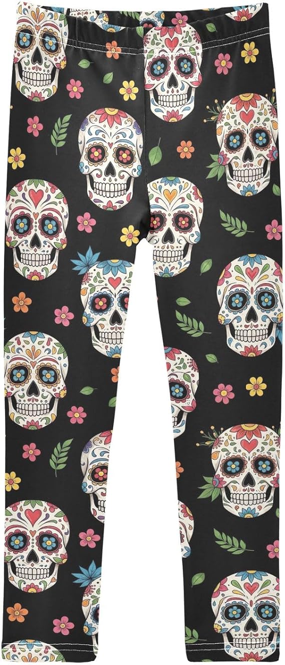 ODAWA - sugar skull leggings for women