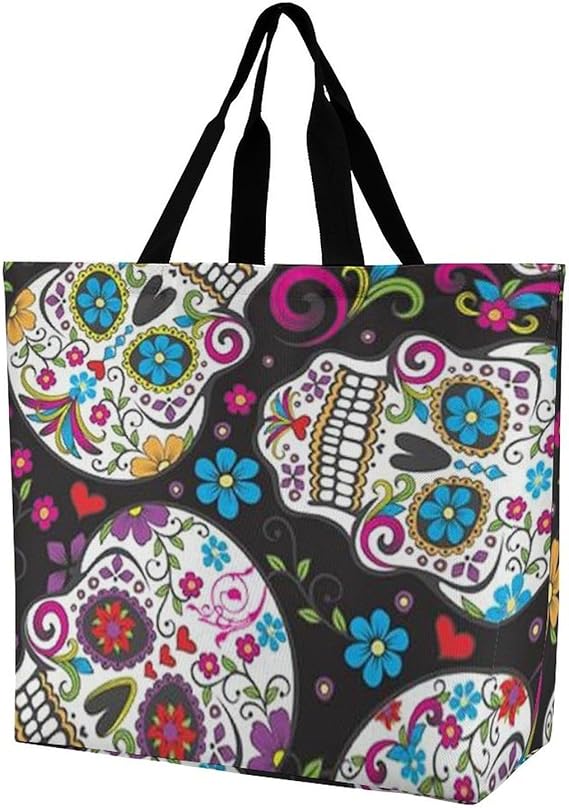 FodPand - sugar skull winter gloves