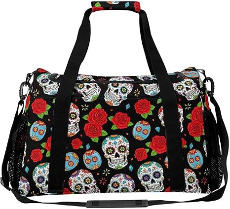 LITPUZC - sugar skull luggage set