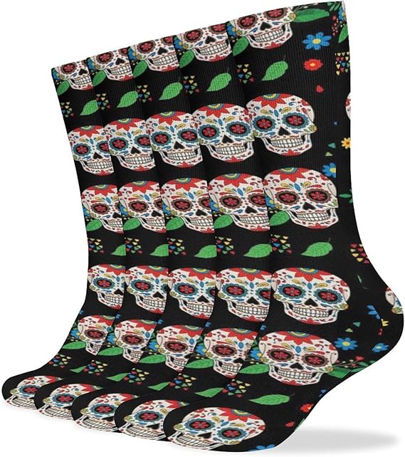 BESCHOC - sugar skull flip flops womens