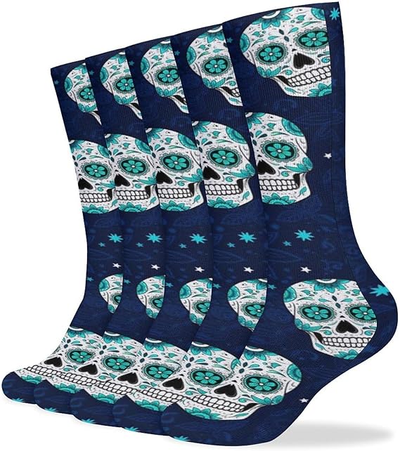 BESCHOC - sugar skull flip flops womens