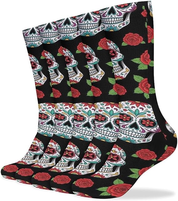 BESCHOC - sugar skull flip flops womens