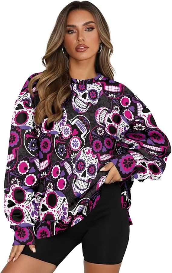 INSTANTARTS - sugar skull sneakers womens