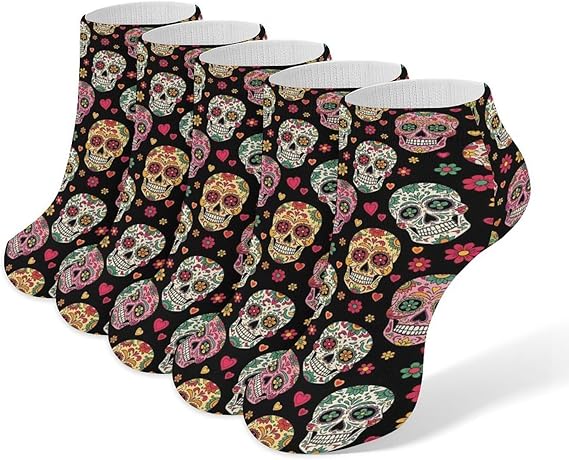 LITPUZC - sugar skull sneakers womens