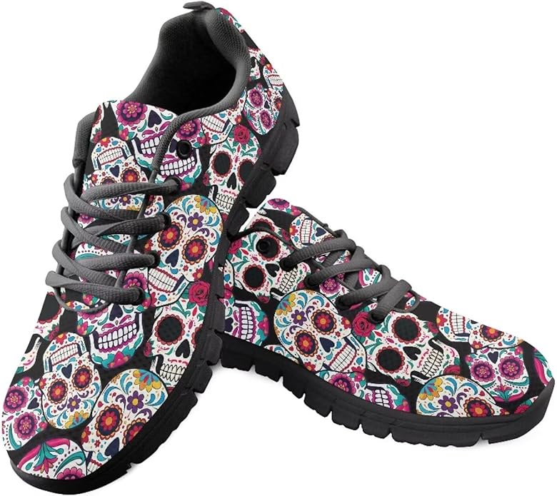 JUDENTIDOS - sugar skull sneakers womens