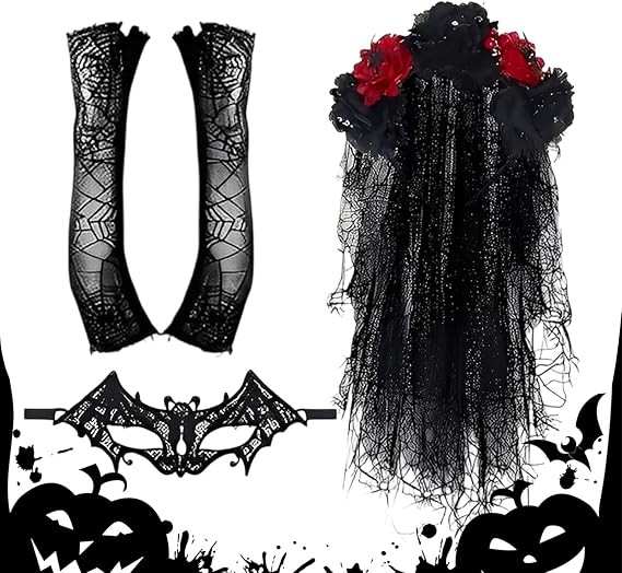 Generic - sugar skull winter gloves