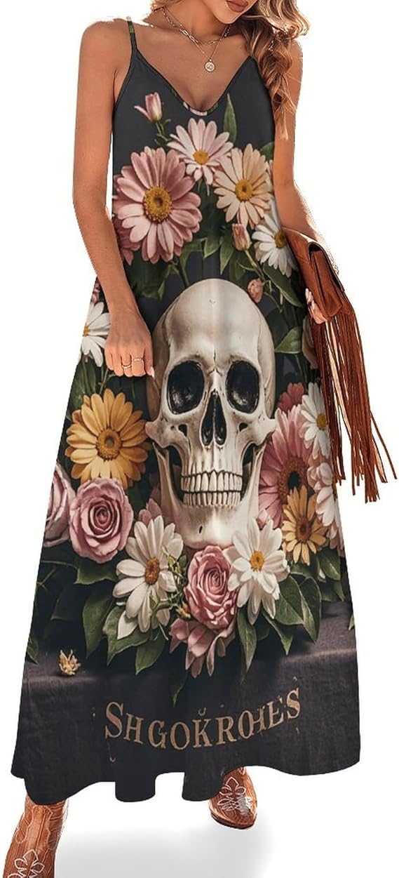 QMKVBSN - sugar skull sneakers womens