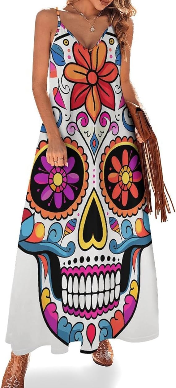 QMKVBSN - sugar skull sneakers womens