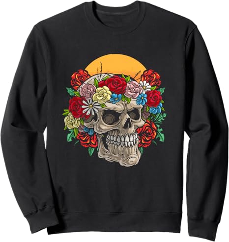 Halloween Skeleton Designs Co. - sugar skull socks womens