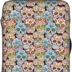 Salelf - sugar skull luggage set